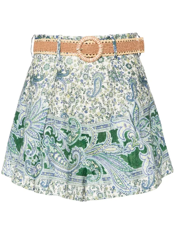 Zimmermann Women's Shorts Green