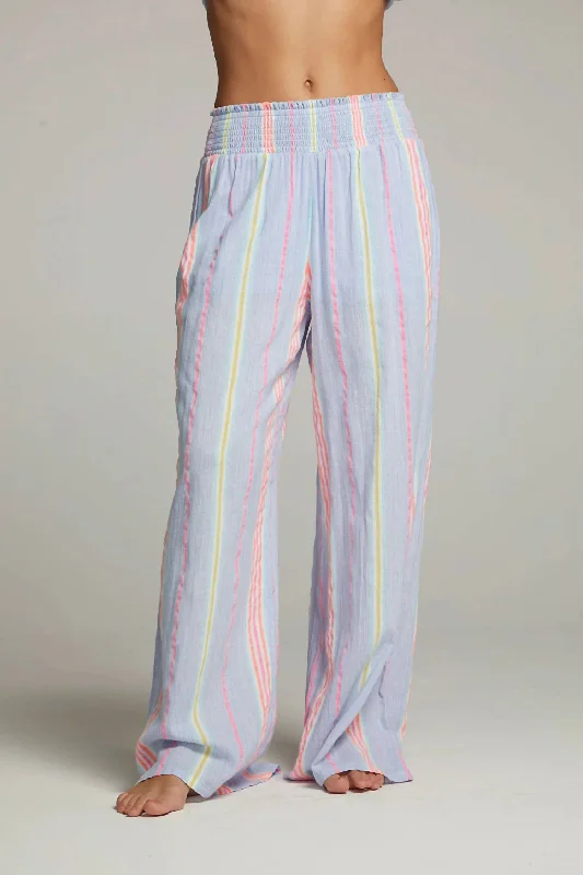 Bari Trouser In Blue Stripe