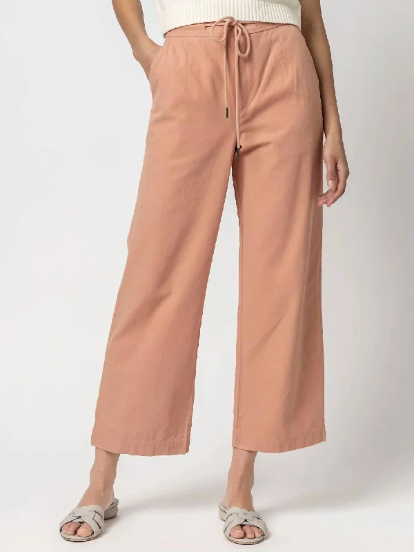 Canva Drawstring Pant In Canyon