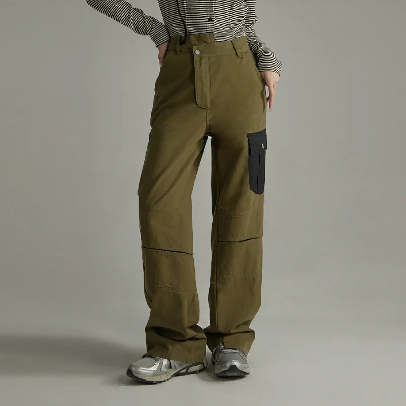 Pocket Wide Cargo Pants