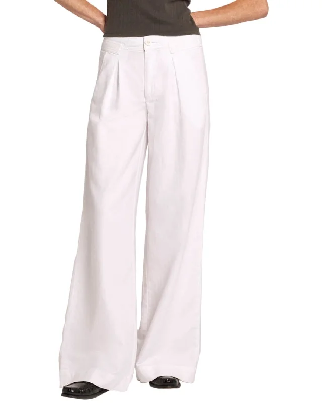 Current/Elliott The Markey Linen-Blend Pant