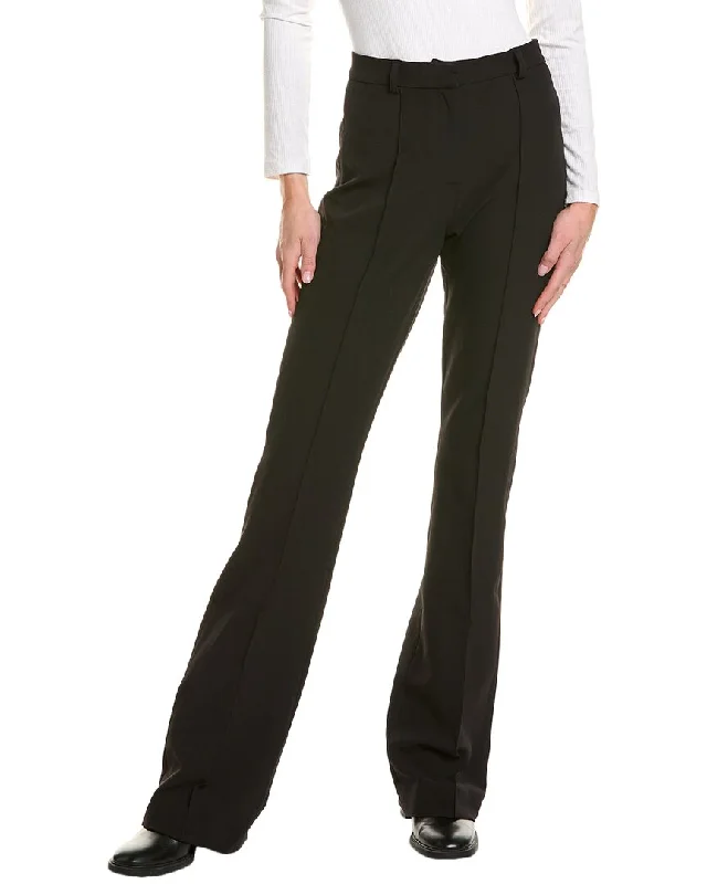 THEO The Label Tiasa High-Waist Bootcut Pant