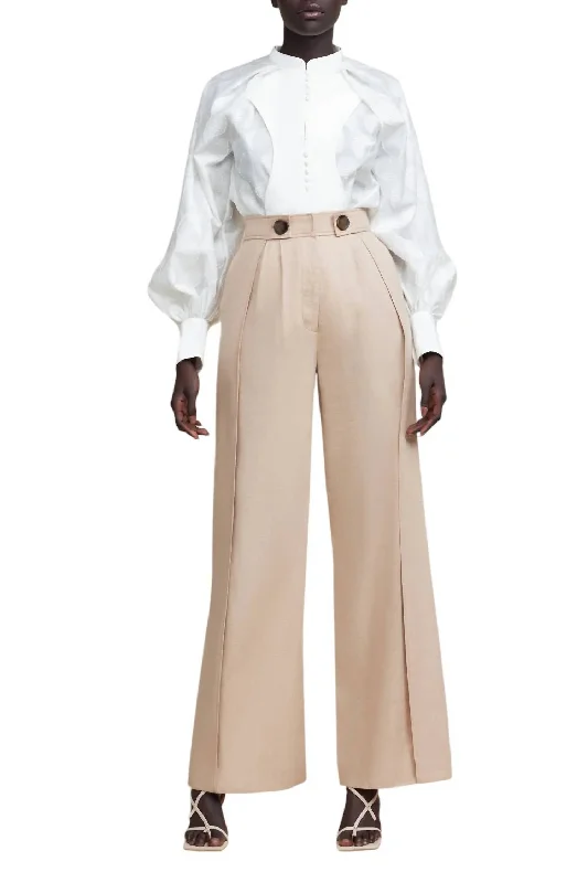 Wicklow Pant In Latte